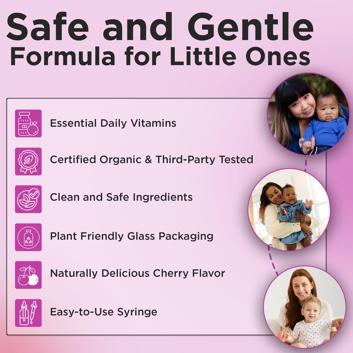 Wellements Organic Liquid Baby Multivitamin Drops Cherry - 1 Fl Oz - image 4