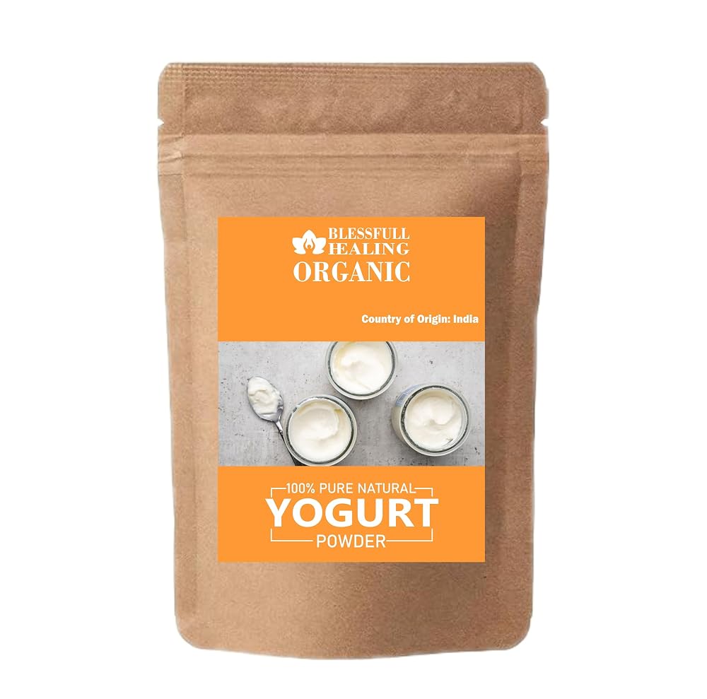 Blessfull Healing Organic Yogurt Powder 100% Pure Natural 200 Gram /