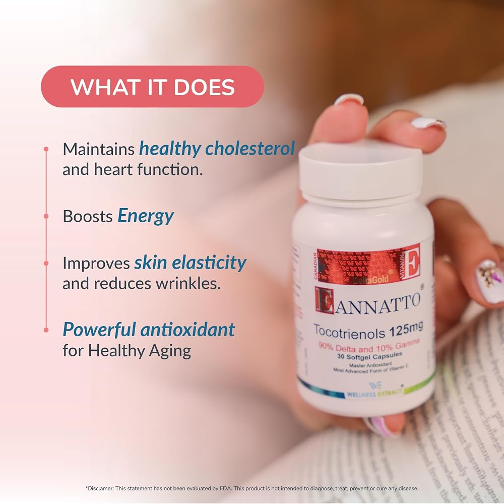 WELLNESS EXTRACT E Annatto Tocotrienols Deltagold Vitamin E