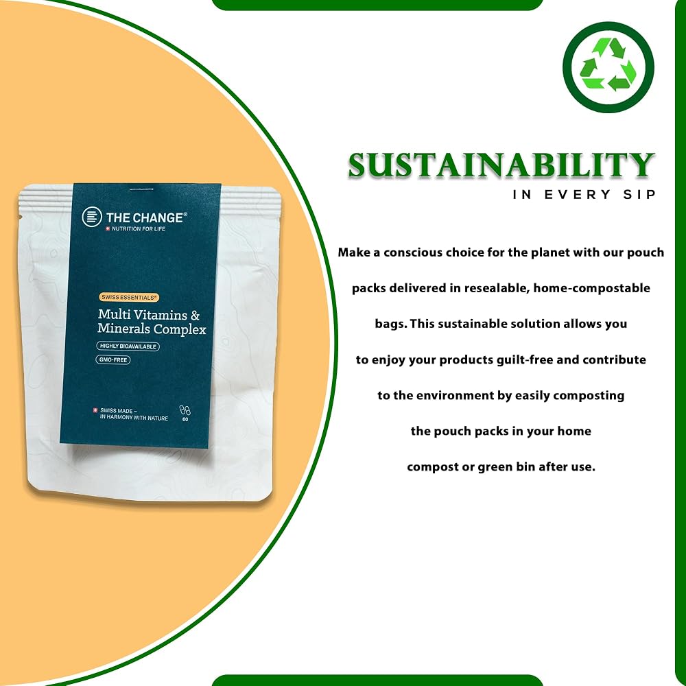 B THE CHANGE Multivitamin & Mineral Complex - 60 Capsules - image 3