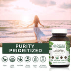 Natural Nutra Spirulina 300mg Organic - 100 Tablets - image 4