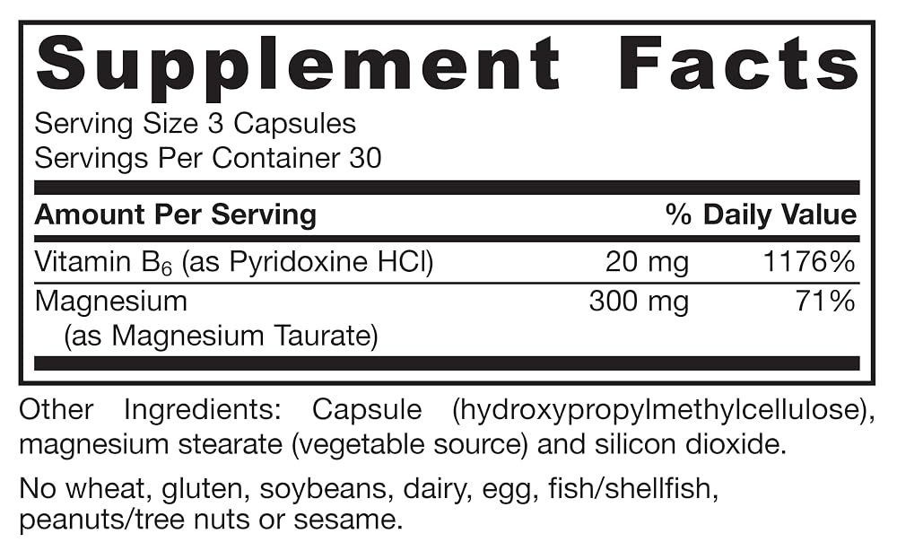 Jarrow Formulas Magnesium Taurate 300 mg - 90 Vegetarian Capsules - image 8
