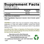 Best Naturals L-Tyrosine 500 mg 90 Capsules - image 3