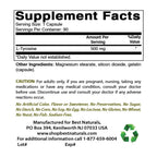 Best Naturals L-Tyrosine 500 mg 90 Capsules