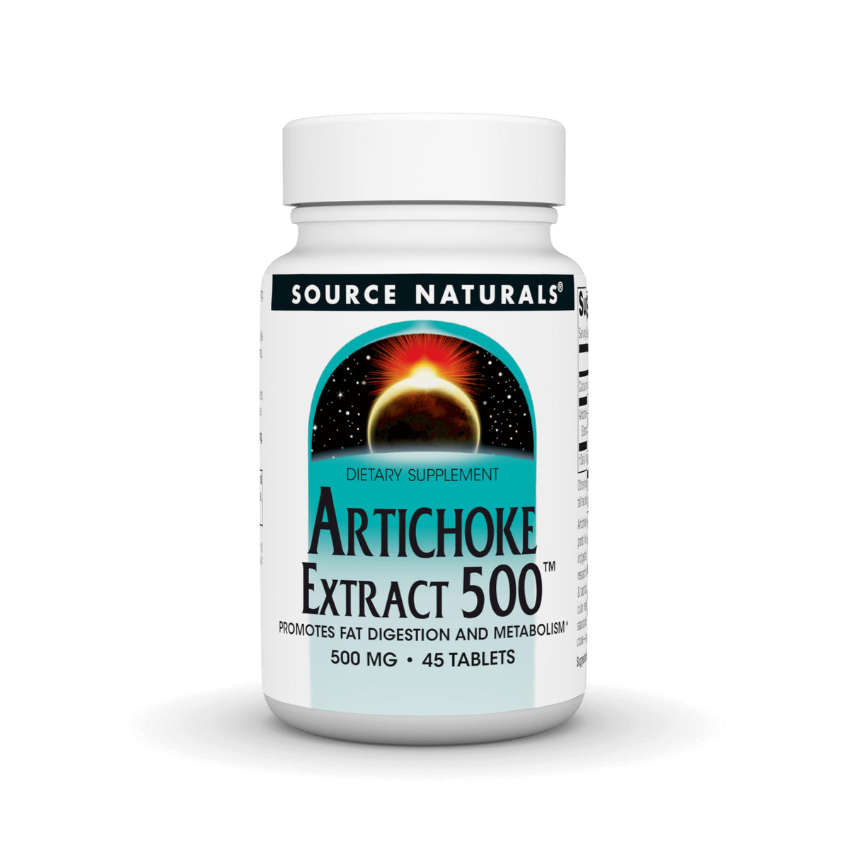Source Naturals Artichoke Extract 500 mg - 45 Tablets
