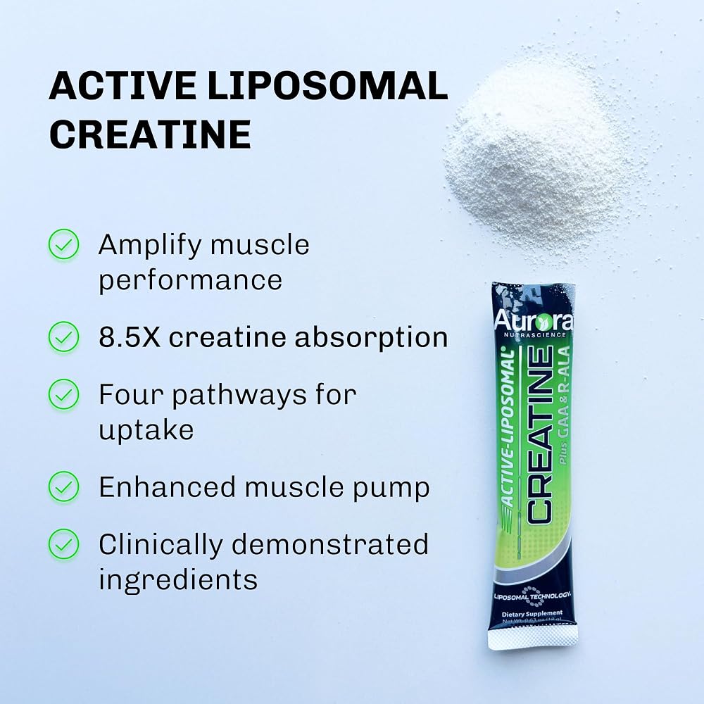 Vida Lifescience Aurora Nutrascience Active Liposomal Creatine