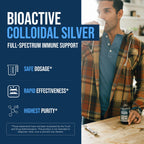Triquetra Health Bioactive Colloidal Silver Liquid 30 PPM - 8 Fl Oz - image 2
