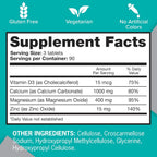 Qunol Calcium Magnesium Zinc 3-in-1 - 270 Tablets - image 3