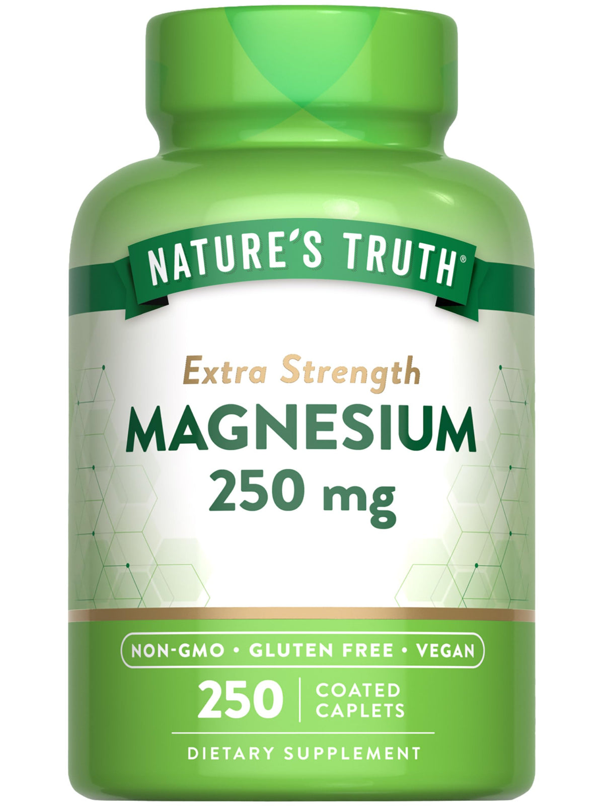 Nature's Truth Magnesium Supplement 250 mg - 250 Caplets