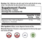 KAL Think Magnesium L-Threonate 2000 mg - 60 Tablets - image 2