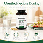 PRISTINE'S Berberine 1000mg Supplement Capsules - 150 Count - image 3