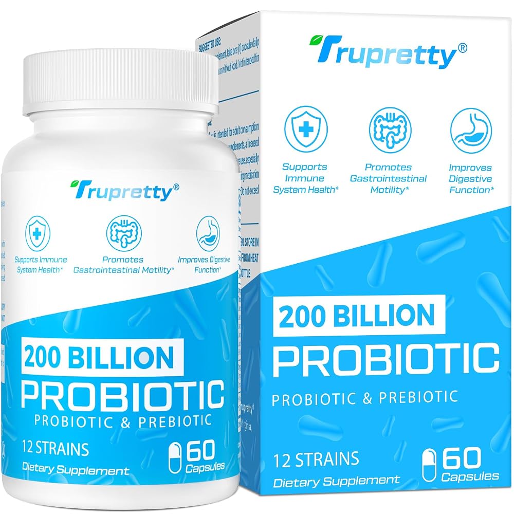 Trupretty Probiotics for Women Men, Daily Supplement