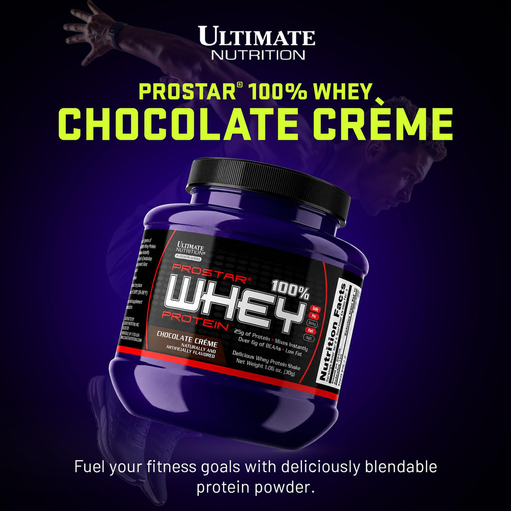 Ultimate Nutrition Prostar Whey Protein Isolate Chocolate Crème - 1.06 oz - image 2