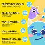 MEGNETA Kids Multivitamin & Omega Gummies with Fish Oil - 60 Gummies - image 2