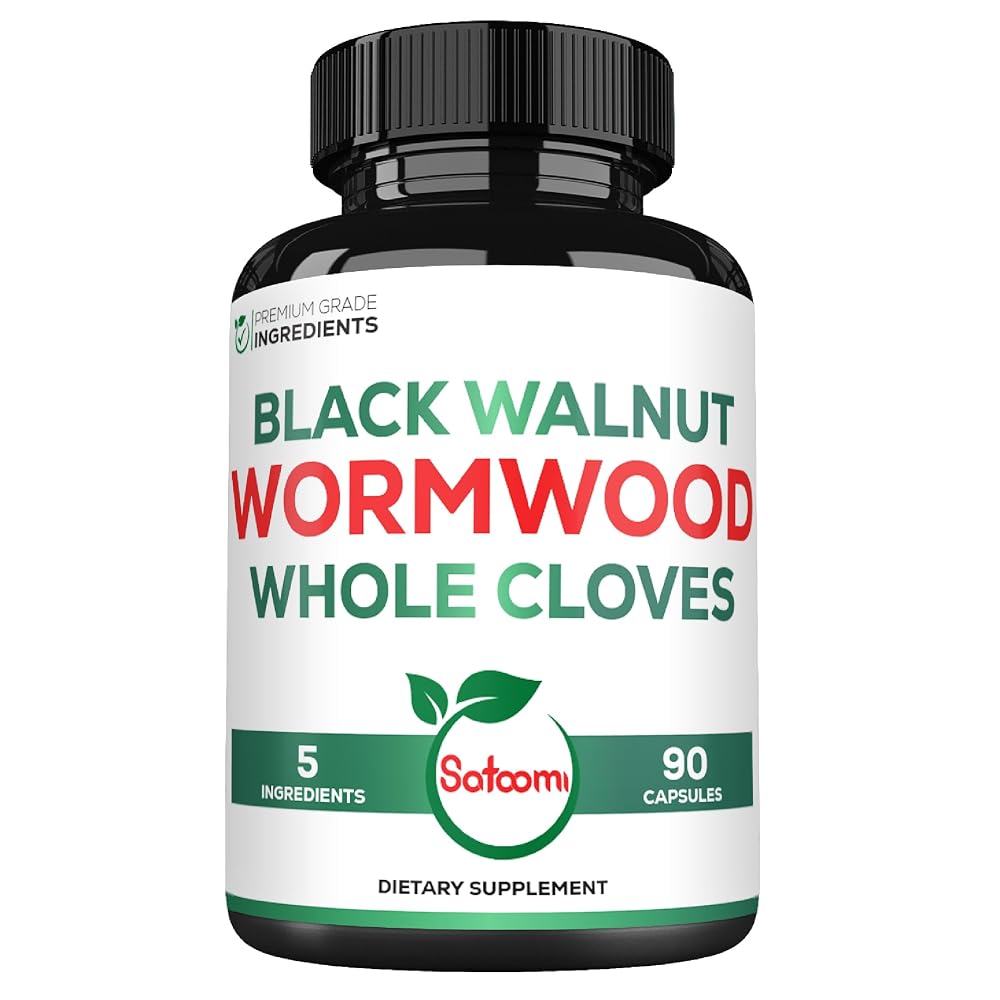 Satoomi Wormwood Capsules Supplement 5in1 & 10in1-50