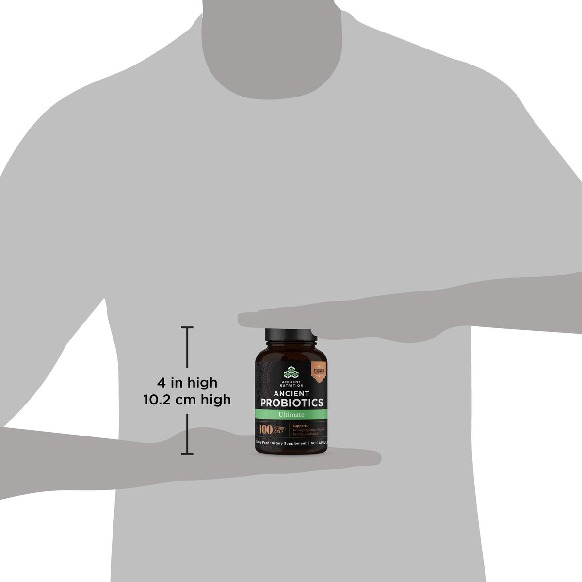 Ancient Nutrition Probiotics Ultimate 100 Billion CFU - 60 Capsules - image 6