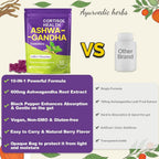 Mezqai Ashwagandha 10-in-1 Gummies for Stress Support - 60 Count - image 7