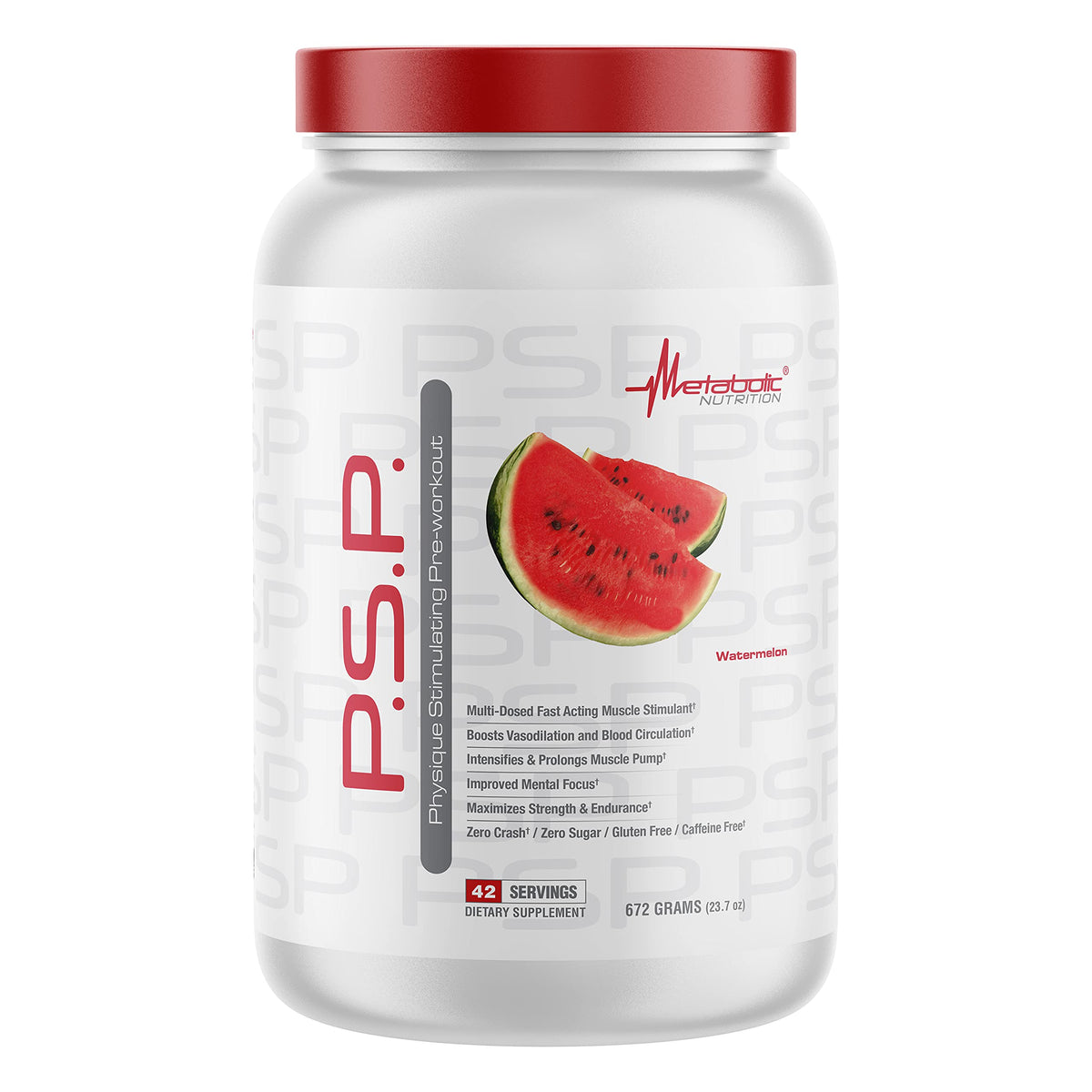 Metabolic Nutrition P.S.P. Physique Stimulating PreWorkout 672g Zero