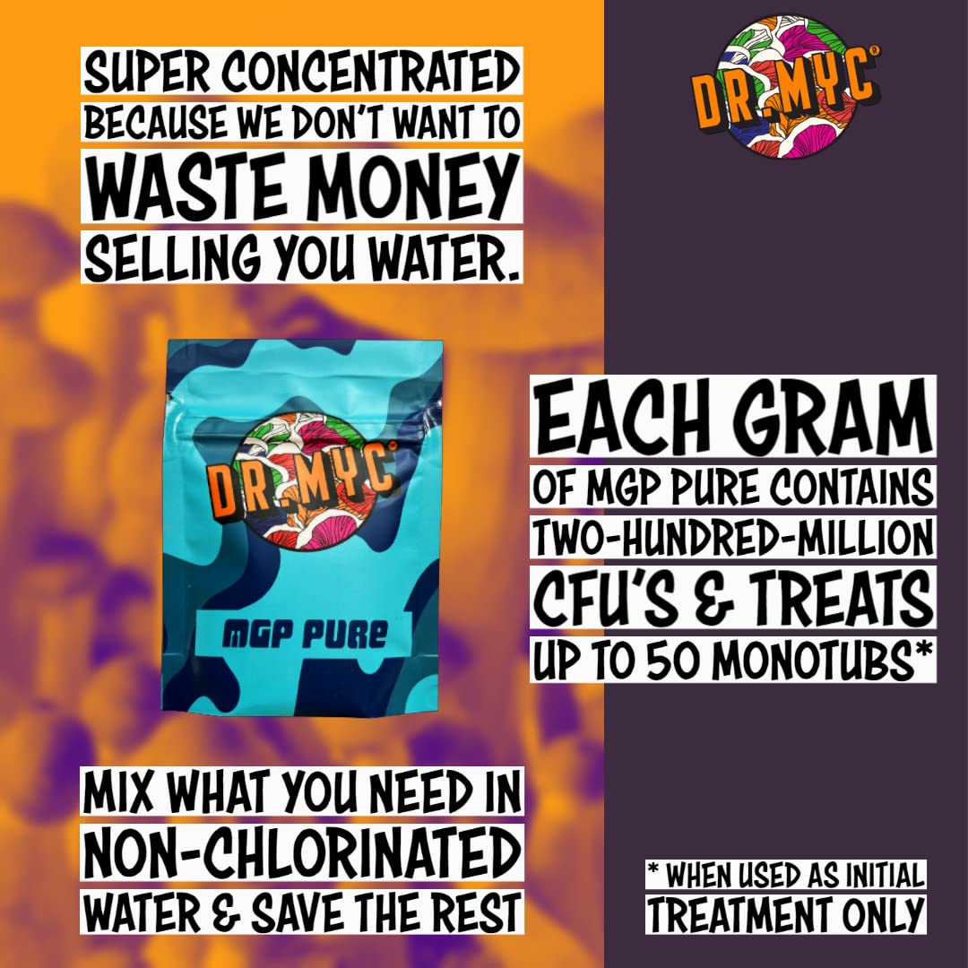DRMyc MGP Pure Growth Promoter for Mushrooms - 25 Grams - image 2