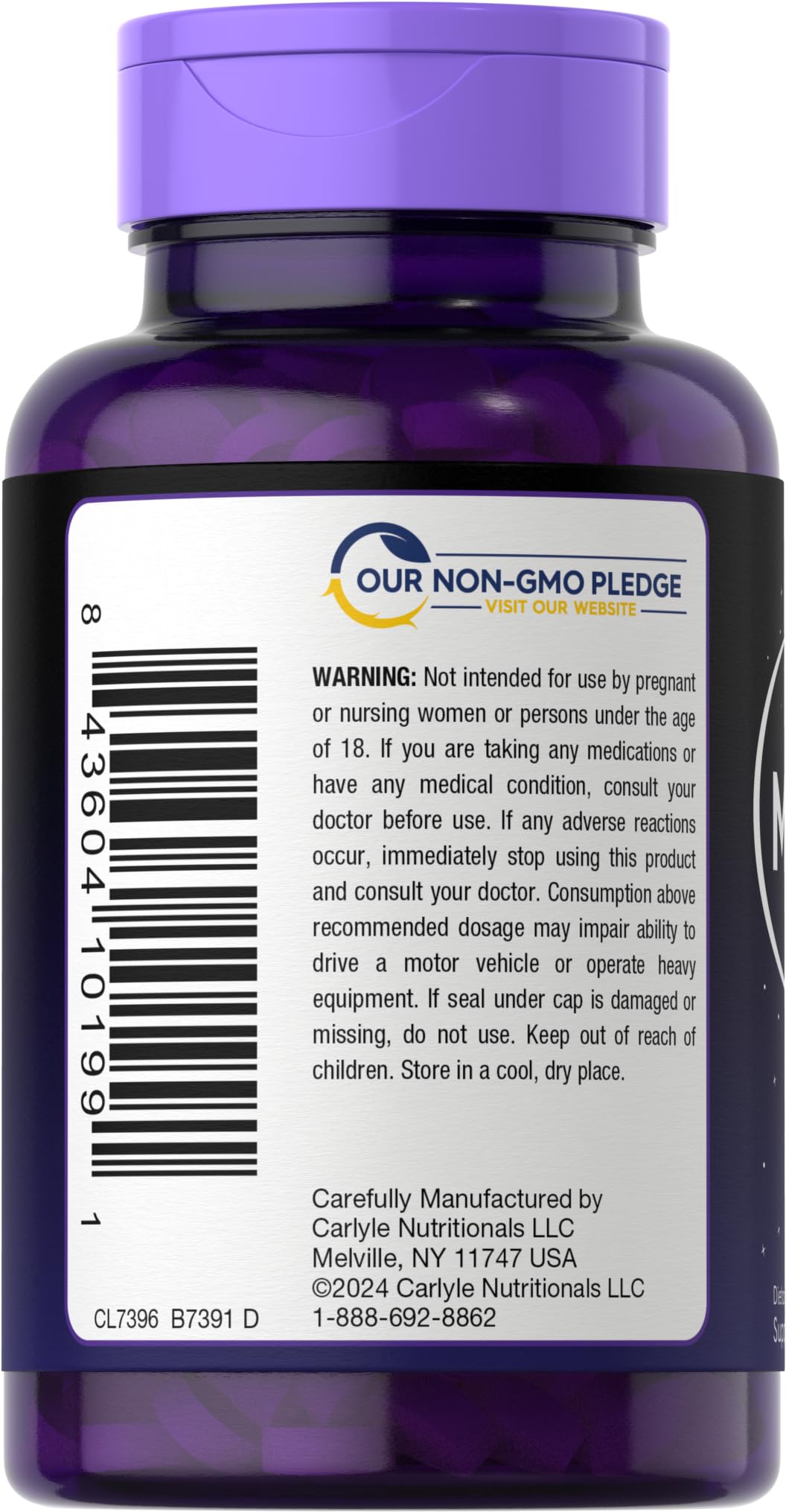 Carlyle Melatonin 12 mg Fast Dissolve