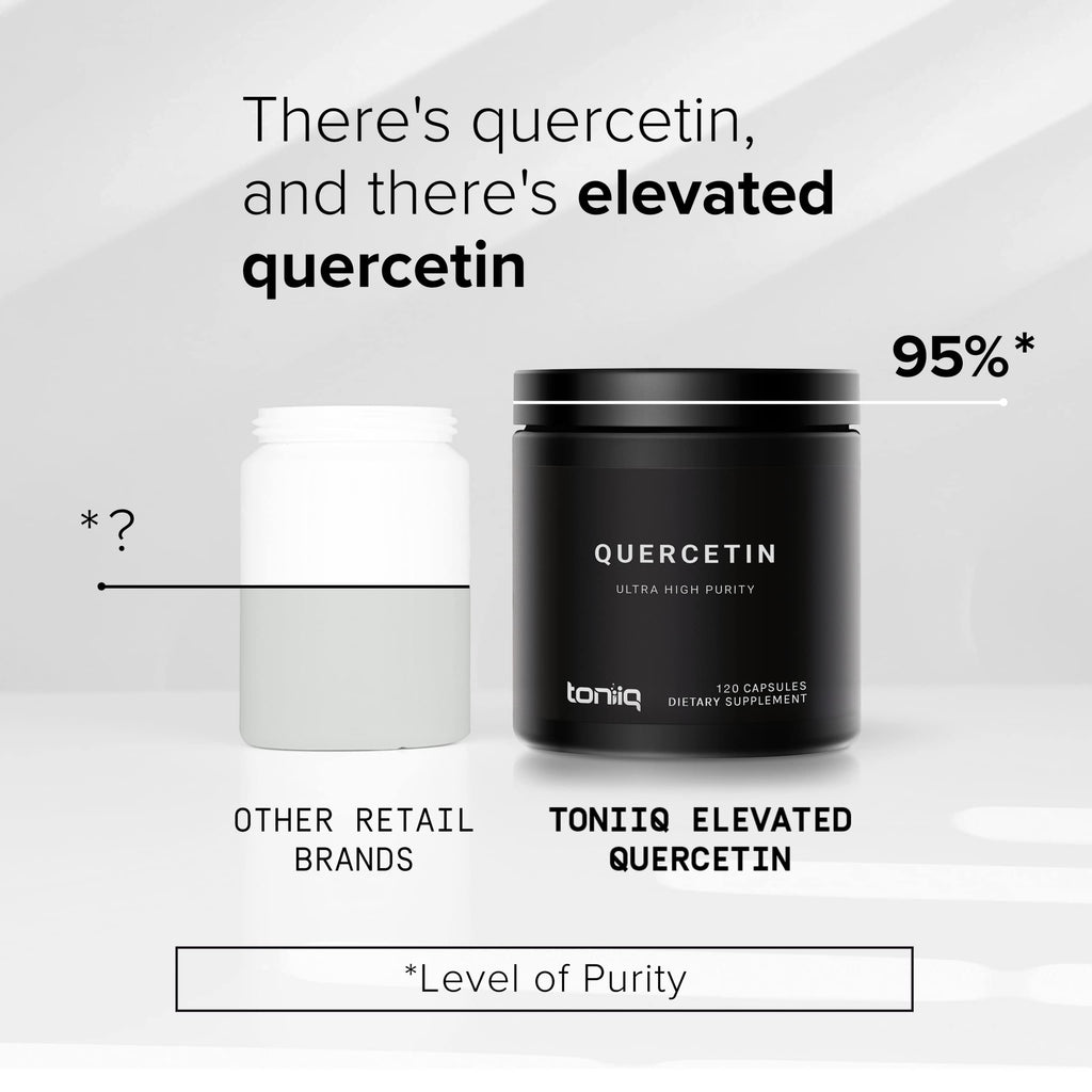 Toniiq Ultra High Purity Quercetin 1000mg - 120 Capsules - image 4