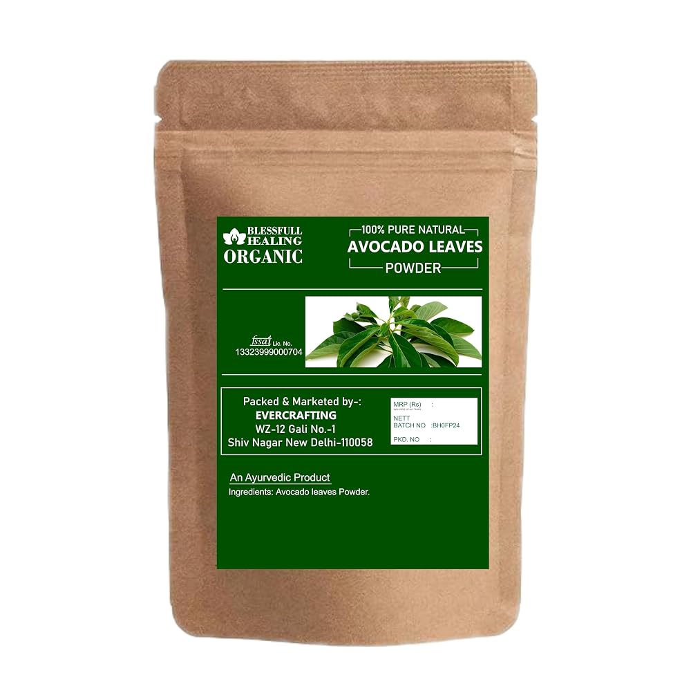 Blessfull Healing Organic Avocado Leaves Powder 100% Pure Natural 200