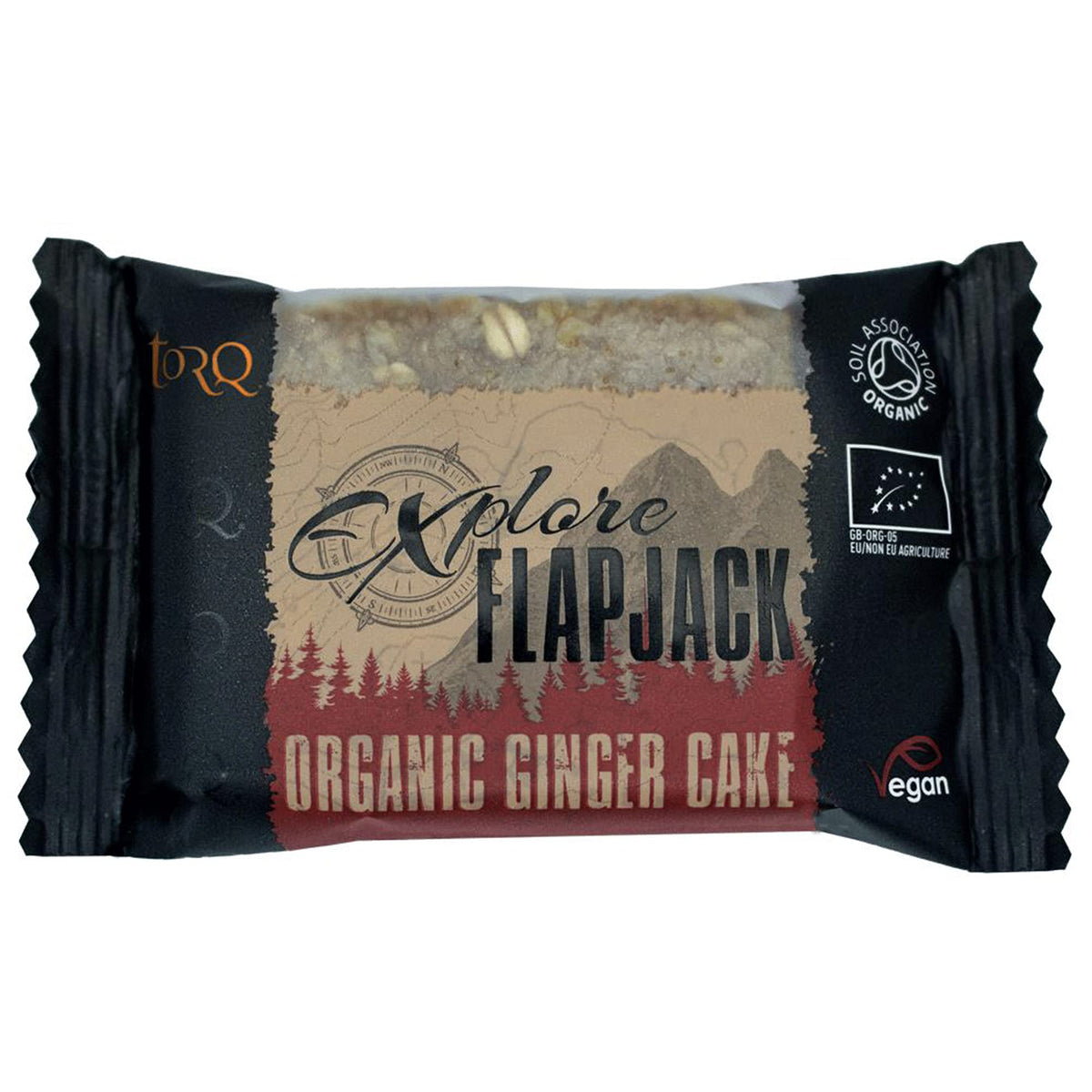 TORQ Explore Organic Flapjack Ginger Cake - 20 Bars - image 2