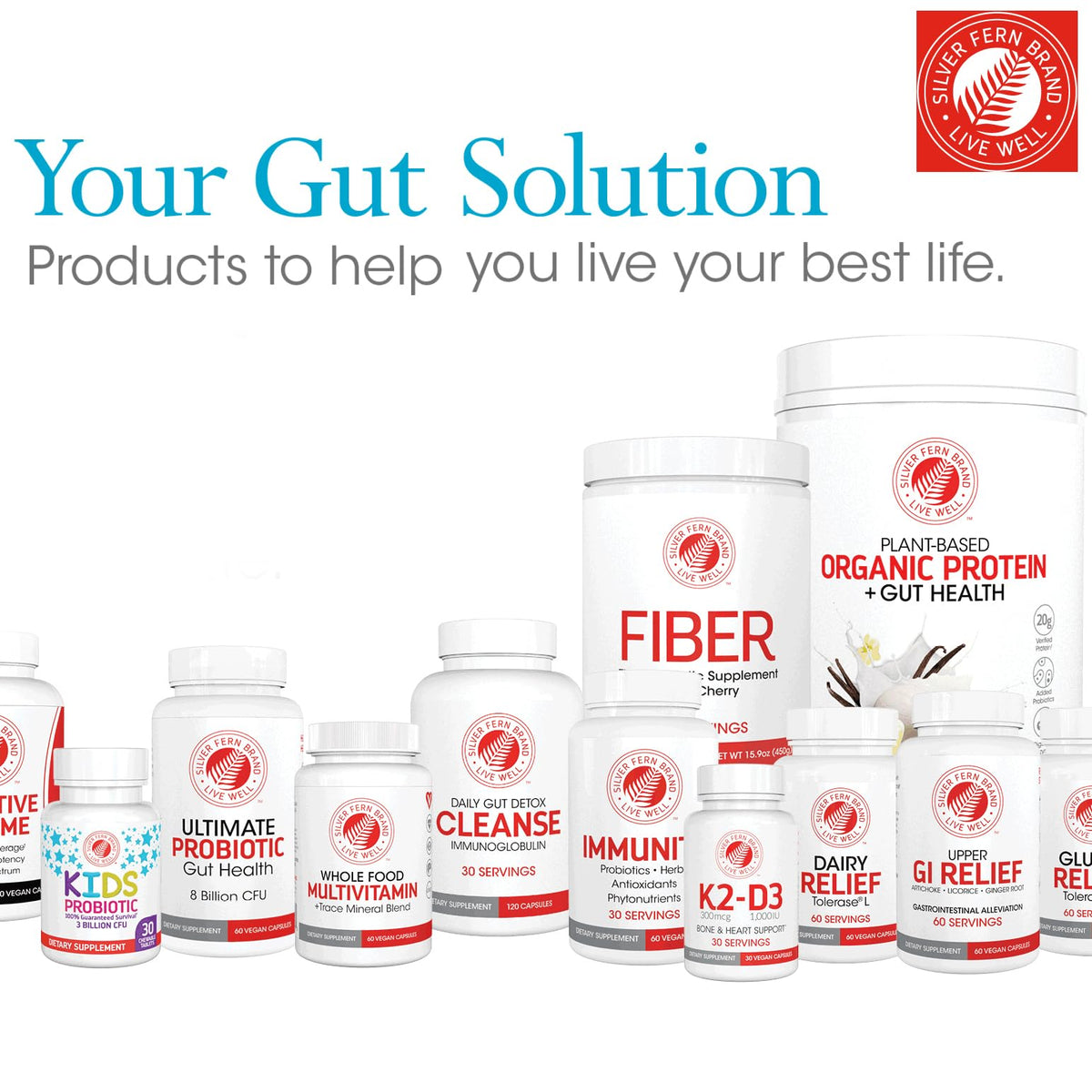 Silver Fern Vitamin K2-D3 Supplement Brand - Natural