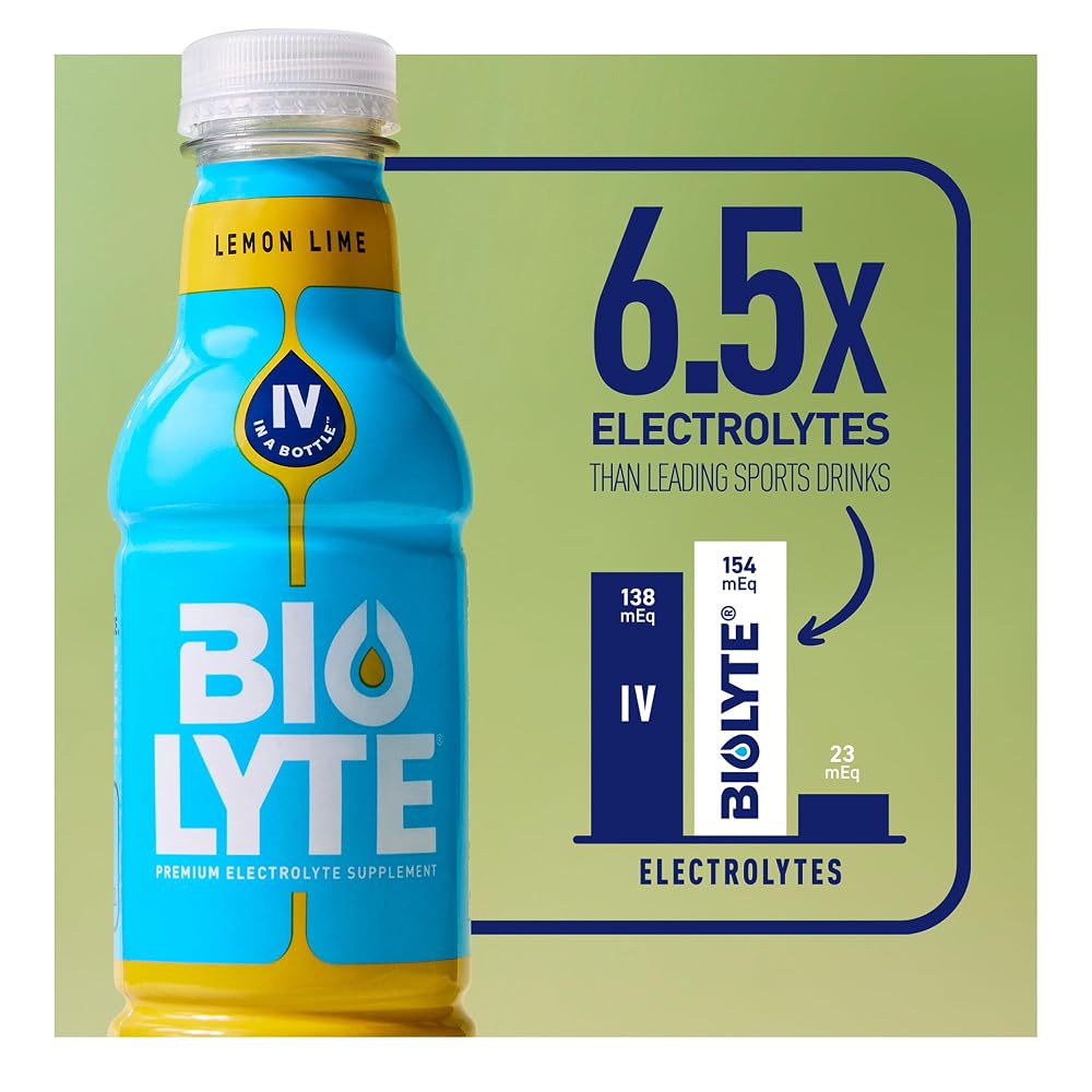 BIOLYTE Electrolyte Drink Doctor-Formulated Hydration - 12 Pack - image 4