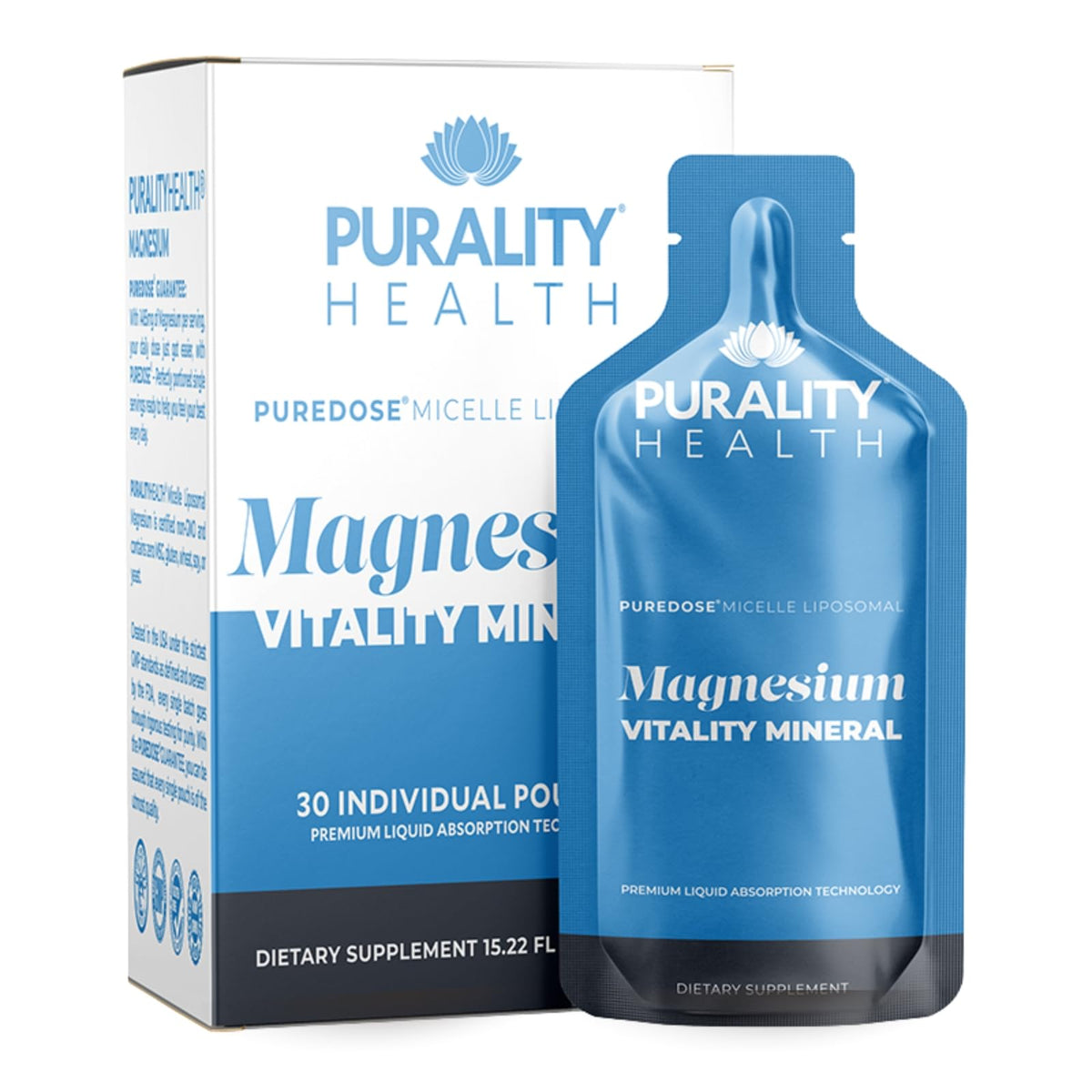 Purality Health Liposomal Magnesium Bisglycinate for Muscle Support