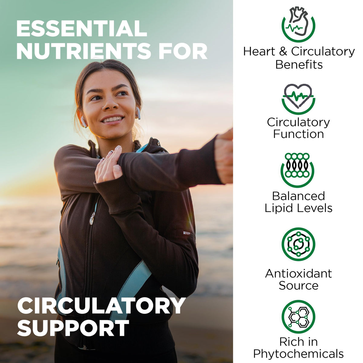 Nutrivein Citrus Bergamot Supplement 1400mg - 120 Capsules - image 4