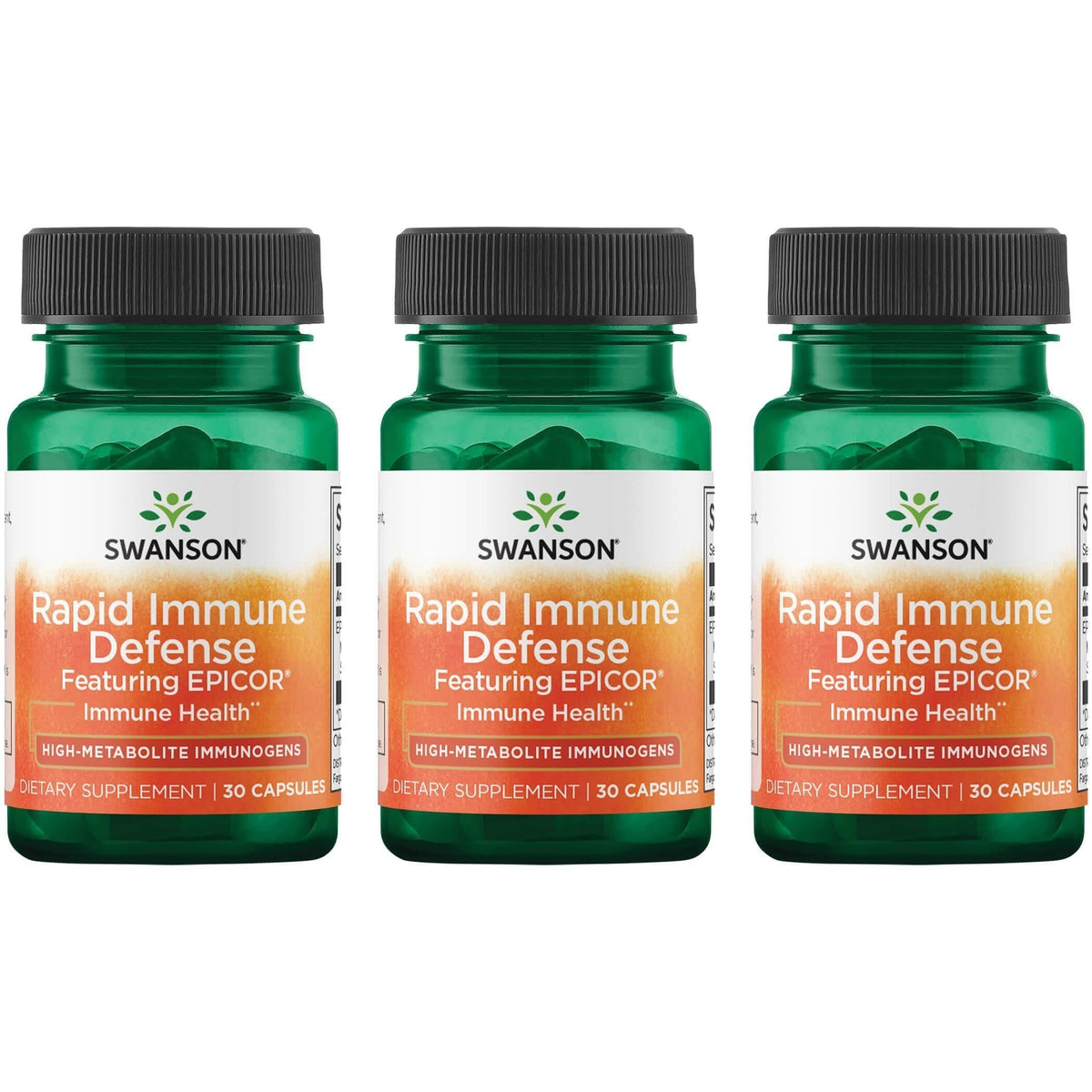 Swanson Rapid Immune Defense Featuring Epicor 500 mg