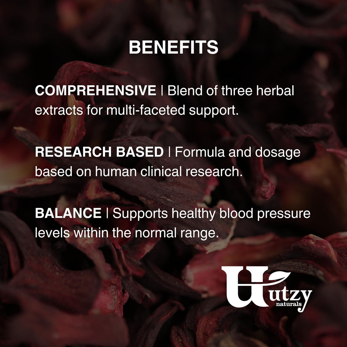 Utzy Naturals Hiburil Heart & Circulation Support - 90 Capsules - image 5