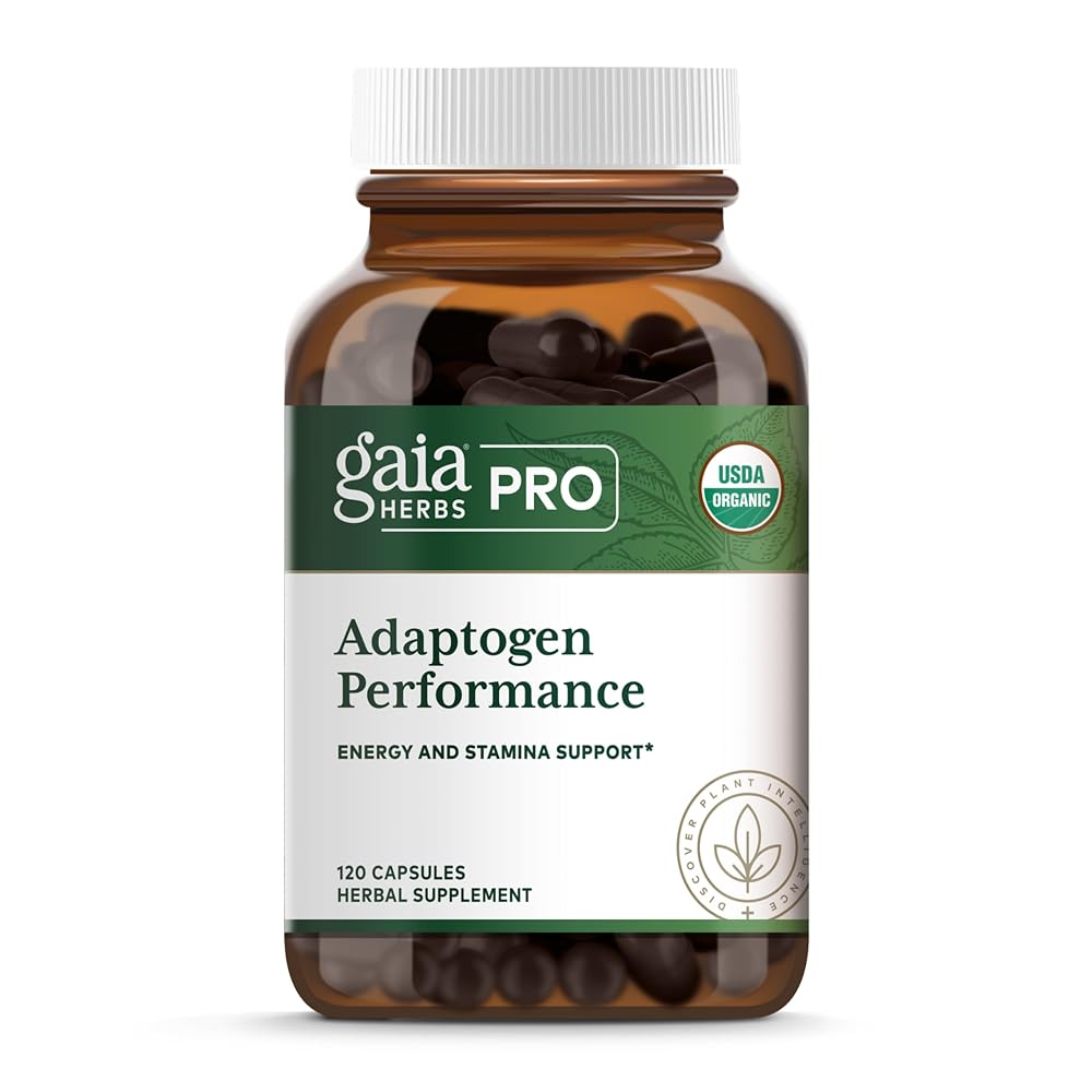 Gaia Herbs PRO Adaptogen Performance Energy Support - 120 Capsules