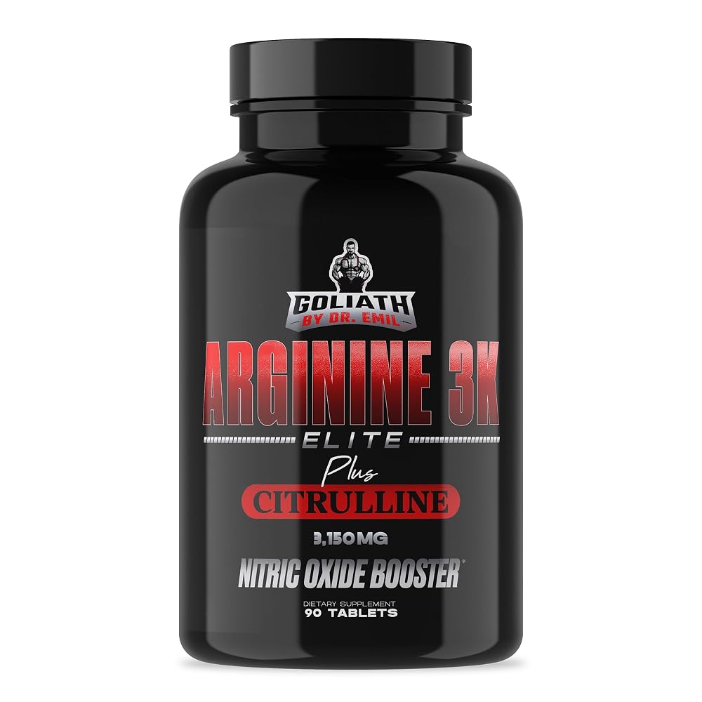 DR. EMIL NUTRITION Nitric Oxide Booster L-Arginine & L-Citrulline - 90 Tablets