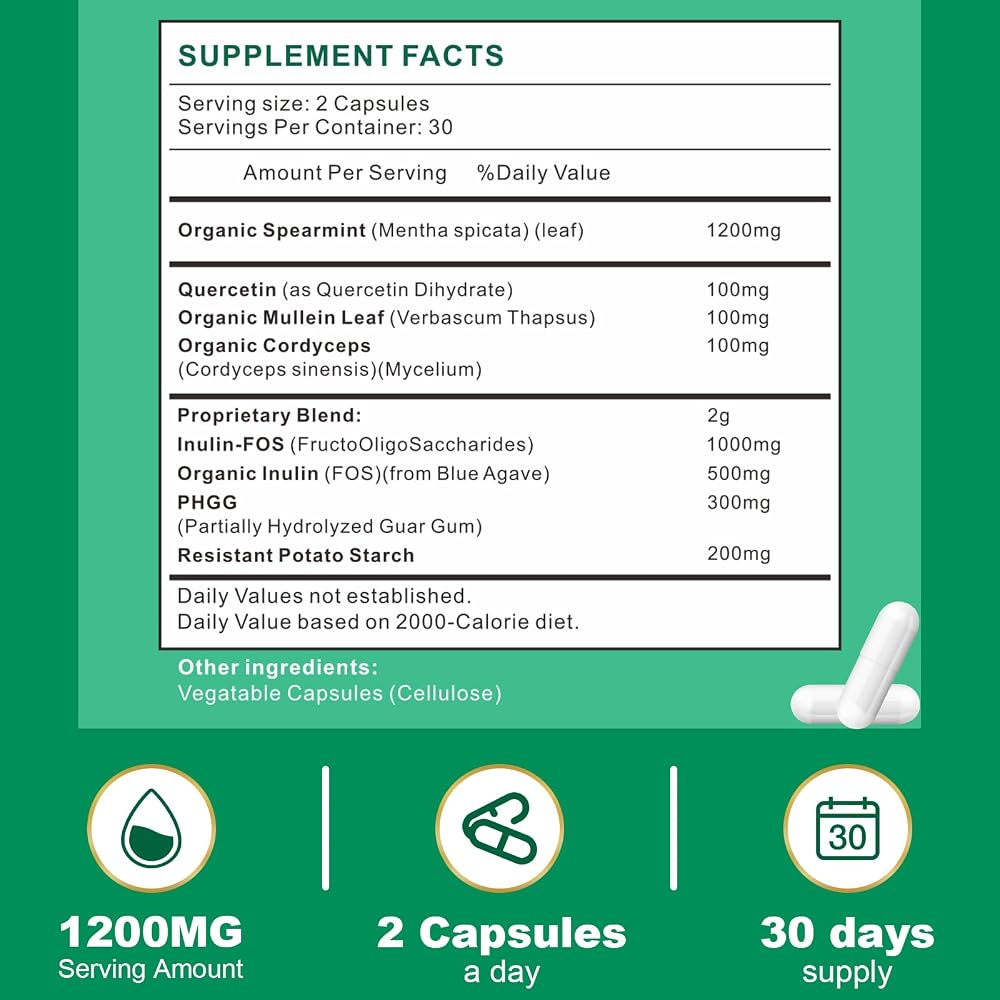 Uarcool Spearmint Plus Supplement 1200mg - 60 Softgels - image 2