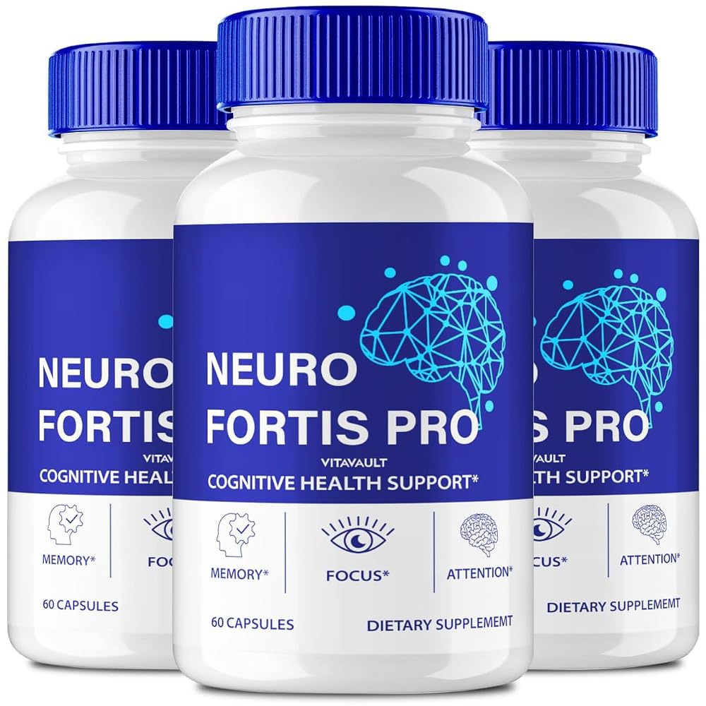 Vitavault Neuro Fortis Pro Brain Supplement - 180 Capsules