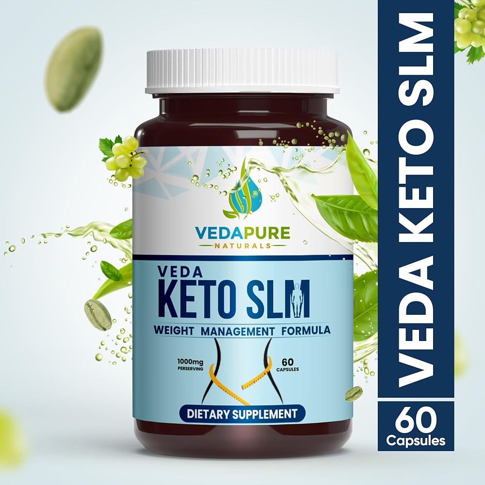 VEDAPURE Naturals Veda Keto SLM 1000 mg - 60 Capsules - image 5