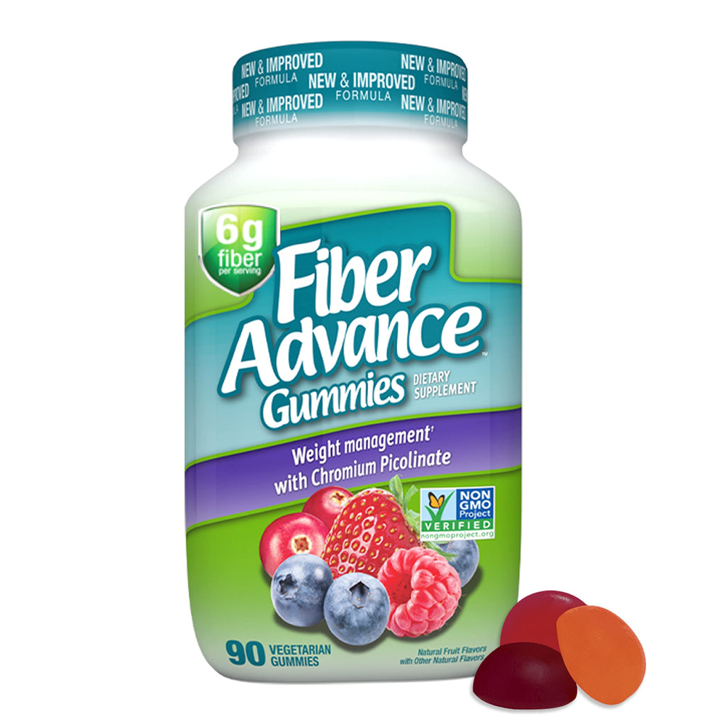 Fiber Advance Weight Management Gummies - 90 Count - image 9