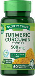 Nature's Truth Turmeric Curcumin Complex Plus Black Pepper - 60 Capsules