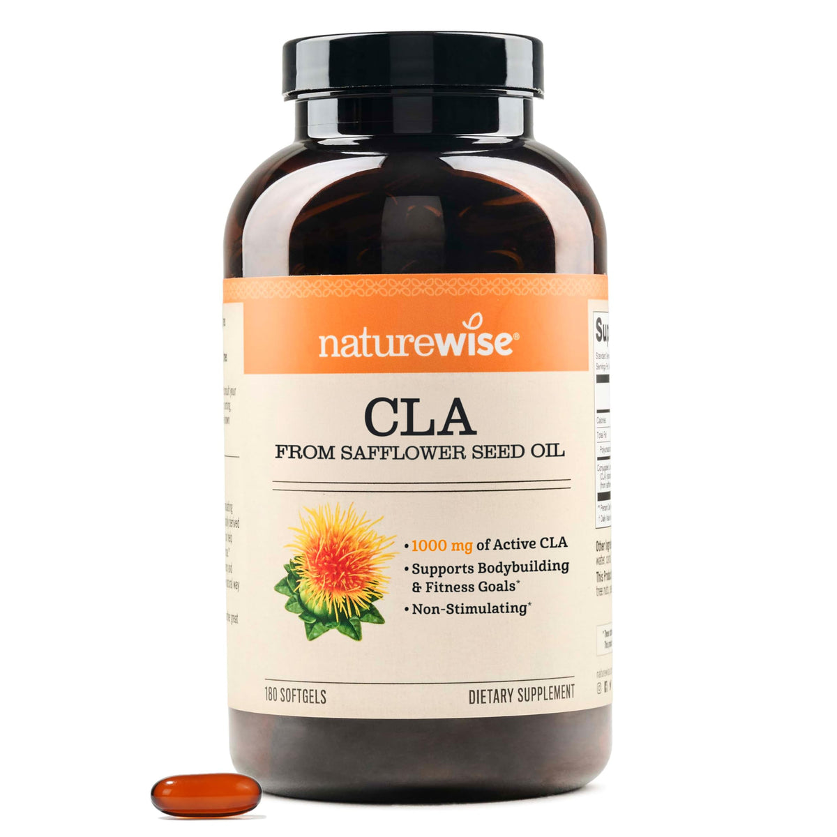 NatureWise CLA 1250, High Potency, Natural Weight Loss Exercise