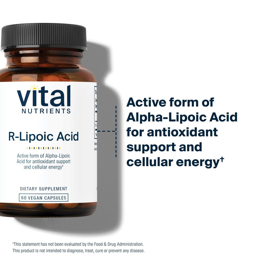 Vital Nutrients R-Lipoic Acid 200mg - 60 Capsules - image 6