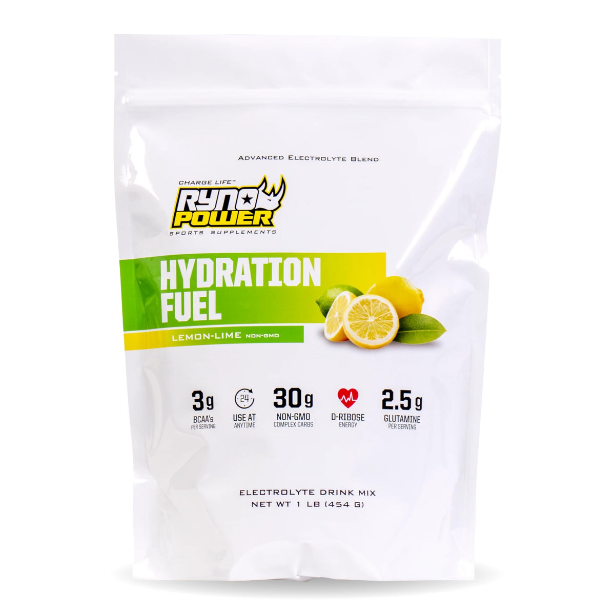 Ryno Power Hydration Fuel Electrolyte Drink Mix - 10 Servings