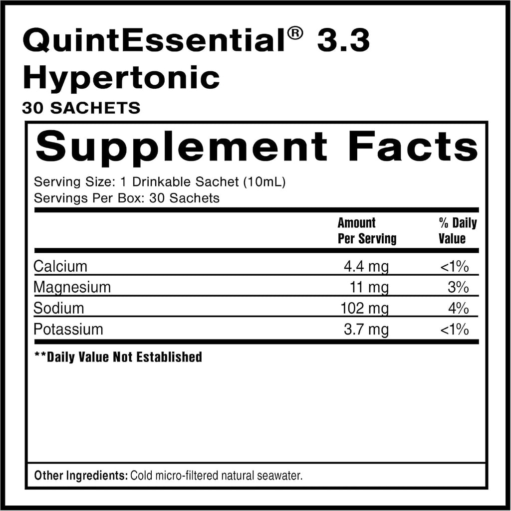Quicksilver Scientific Quintessential 3.3 Sachets - 30 Count - image 2