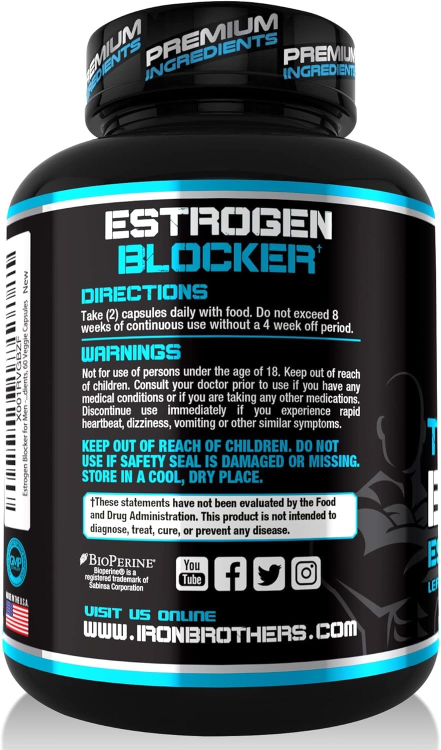 Iron Brothers Men’s Testosterone Support Supplement
