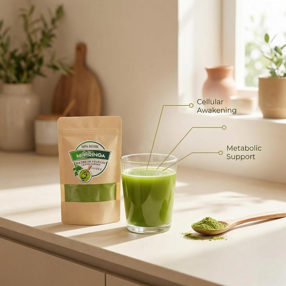 Zest Of Moringa Powder - 150g - image 5