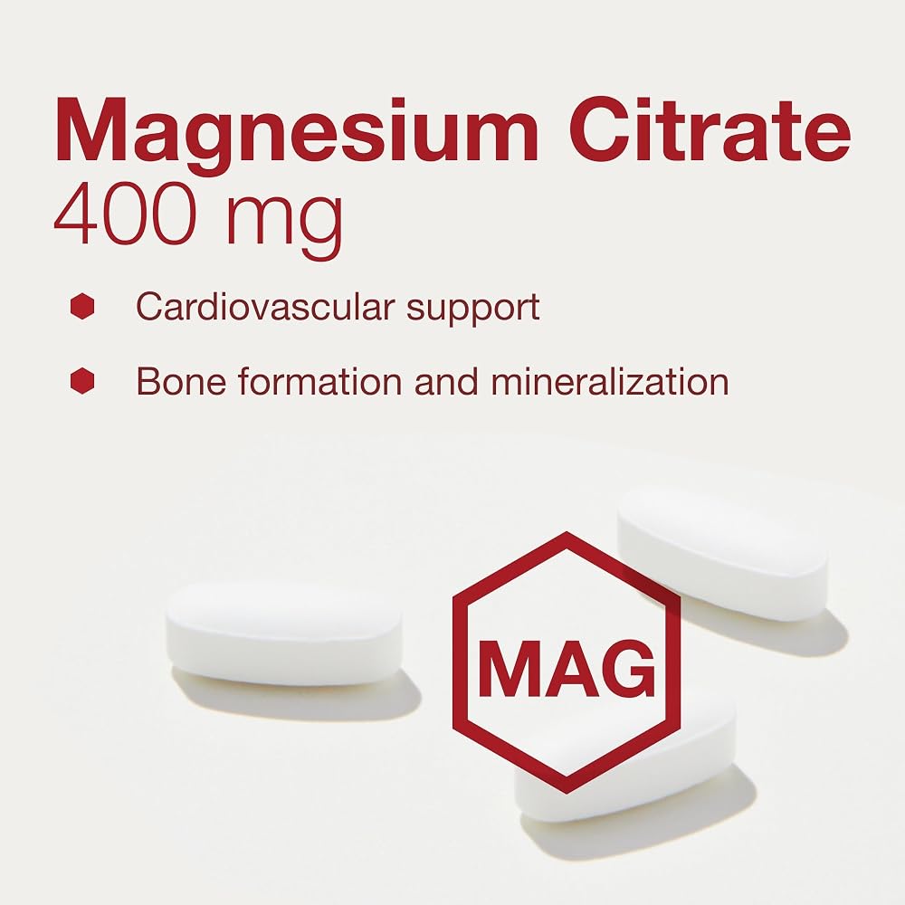 Protocol for Life Balance Magnesium Citrate 400 mg - 100 Tablets - image 4