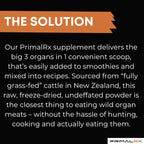 PRIMALRX Bovine Organ Powder Grass Fed Beef - 90g - image 7