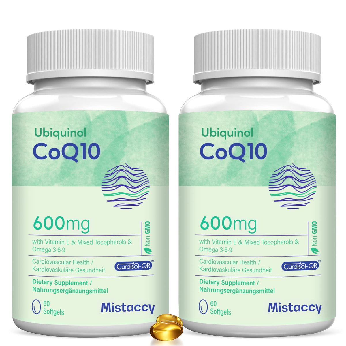 Mistaccy CoQ10 600mg Softgels