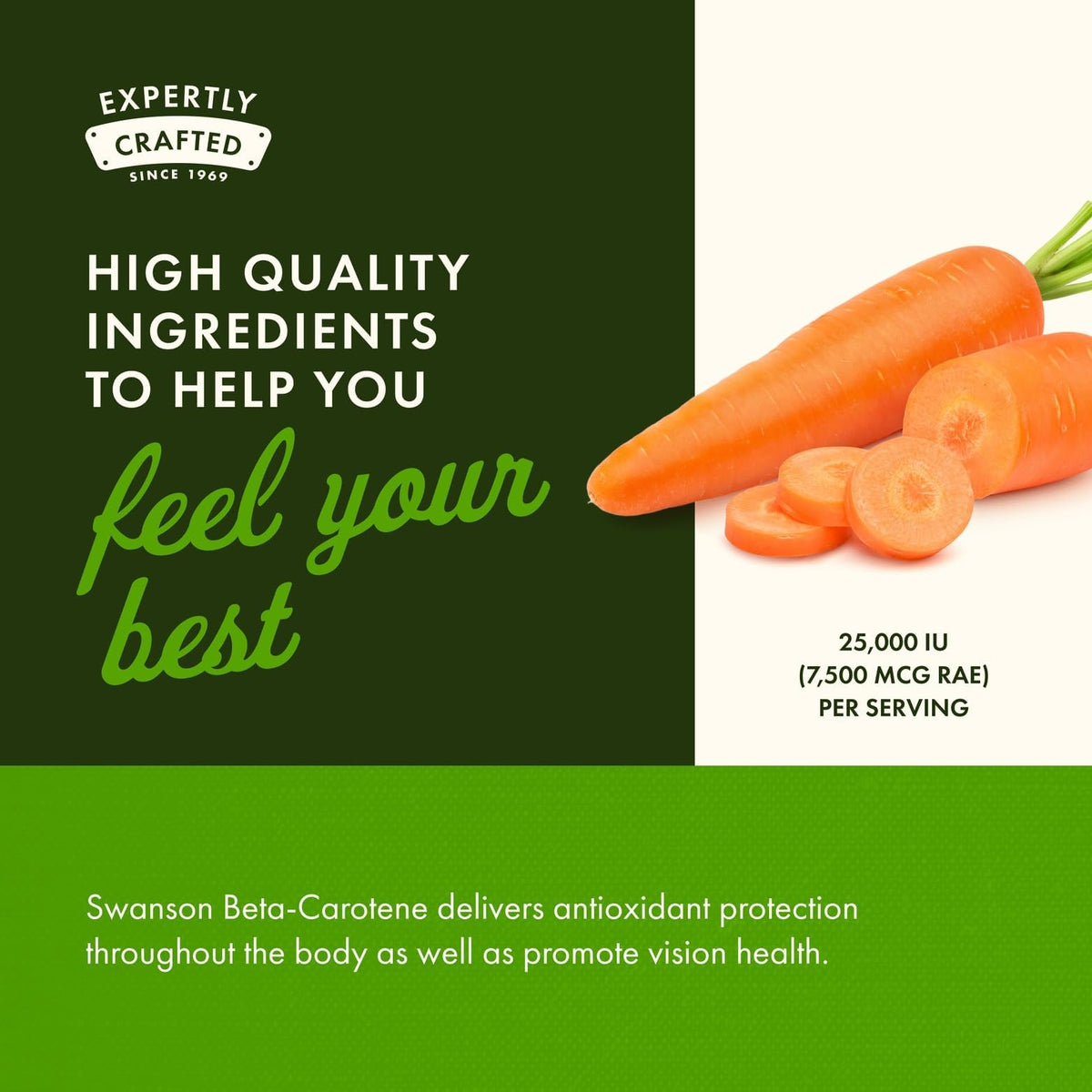 Swanson Beta-Carotene 3000mcg Vitamin A Supplement - 500 Softgels - image 5